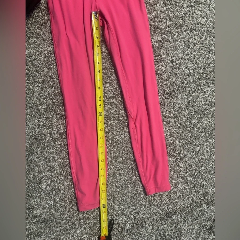 Lululemon Athletica Vibrant Pink Leggings